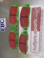 EBC Greenstuff Front Disc Brake Pad Set Suits Honda Accord-Civic-Legend-CR-V-NSX-Odyssey-Prelude New Part