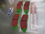 EBC Greenstuff Front Disc Brake Pad Set Suits Honda Accord-Civic-Legend-CR-V-NSX-Odyssey-Prelude New Part