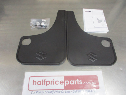 Suzuki Swift SZ-L Genuine Rear Rubber Flexible Mud Flap Set New Part