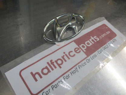 Hyundai Accent/Elantra/Sonata/Tucson Genuine Chrome Front Grille Emblem New Part
