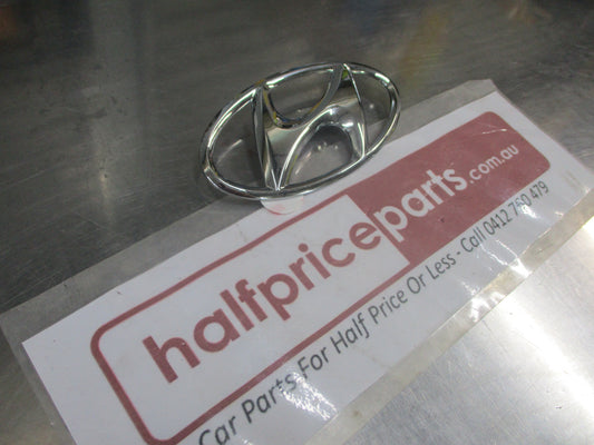 Hyundai Accent/Elantra/Sonata/Tucson Genuine Chrome Front Grille Emblem New Part