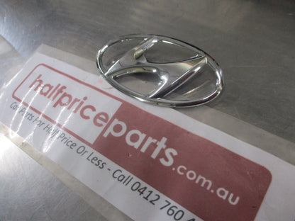 Hyundai Accent/Elantra/Sonata/Tucson Genuine Chrome Front Grille Emblem New Part
