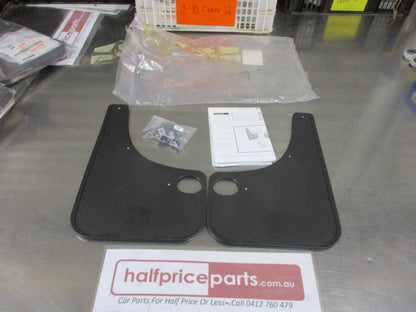 Suzuki Swift SZ-L Genuine Rear Rubber Flexible Mud Flap Set New Part