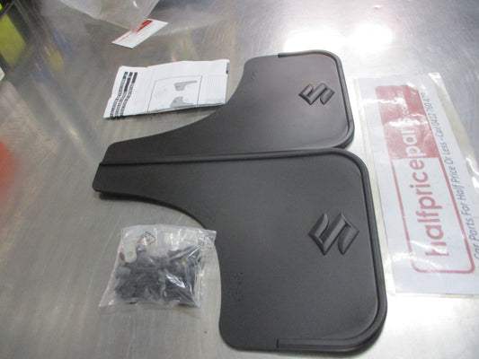 Suzuki Swift SZ-L Genuine Front Rubber Flexible Mud Flap Set New Part