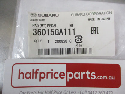 Subaru Impreza-Forester-Genuine Brake/Clutch Pedal Rubber New Part