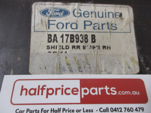 Ford BA/BF/BF MK2/XR6/XR8 Genuine Right Hand Rear  Bumper Splash Shield New Part