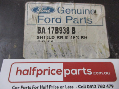 Ford BA/BF/BF MK2/XR6/XR8 Genuine Right Hand Rear  Bumper Splash Shield New Part