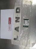 Land Rover Discovery 3/4 Genuine 'LAND' Front Name Badge New Part