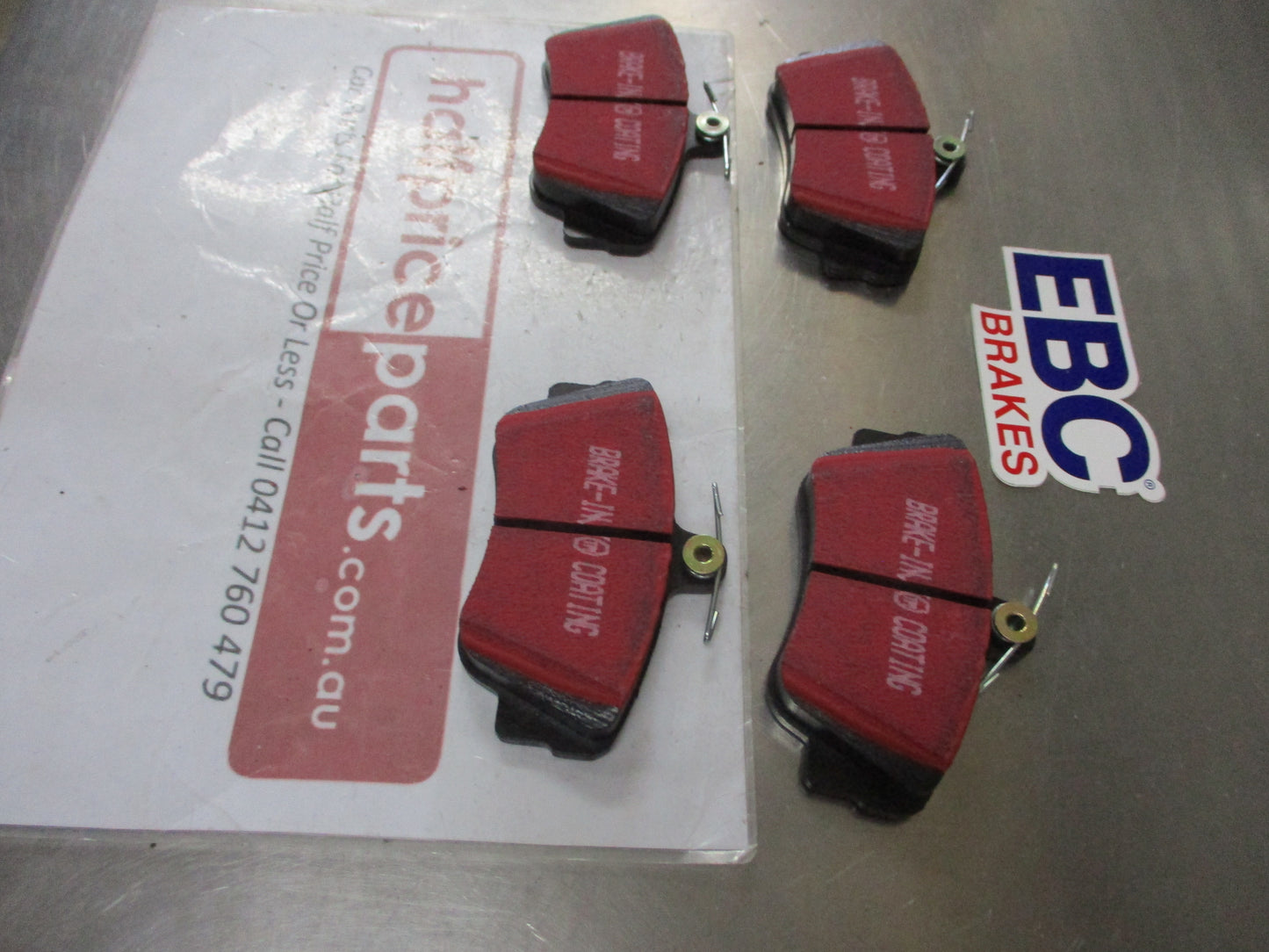 EBC Front Disc Brake Pad Set Suits Volvo 440-460-480 New Part