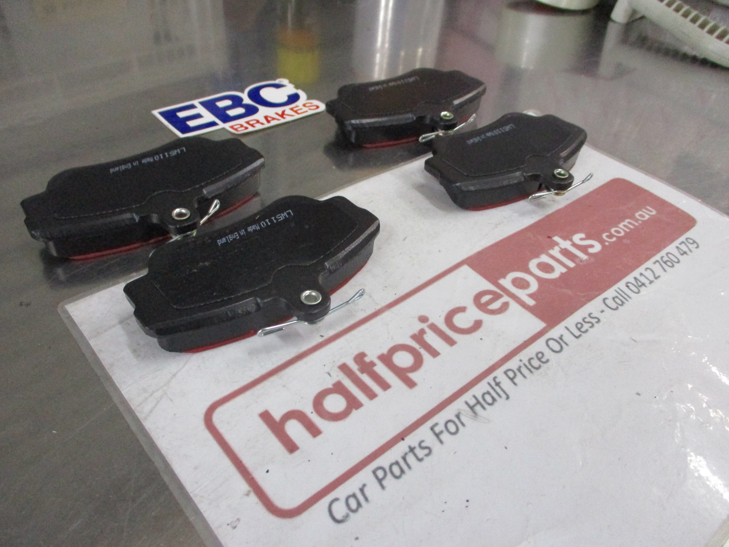 EBC Front Disc Brake Pad Set Suits Volvo 440-460-480 New Part