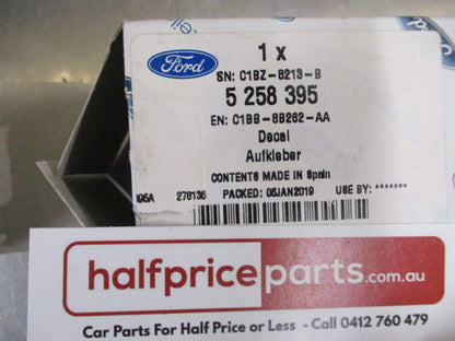 Ford Falcon FG/Fiesta ST/WZ Genuine Front Ford Emblem - New Part