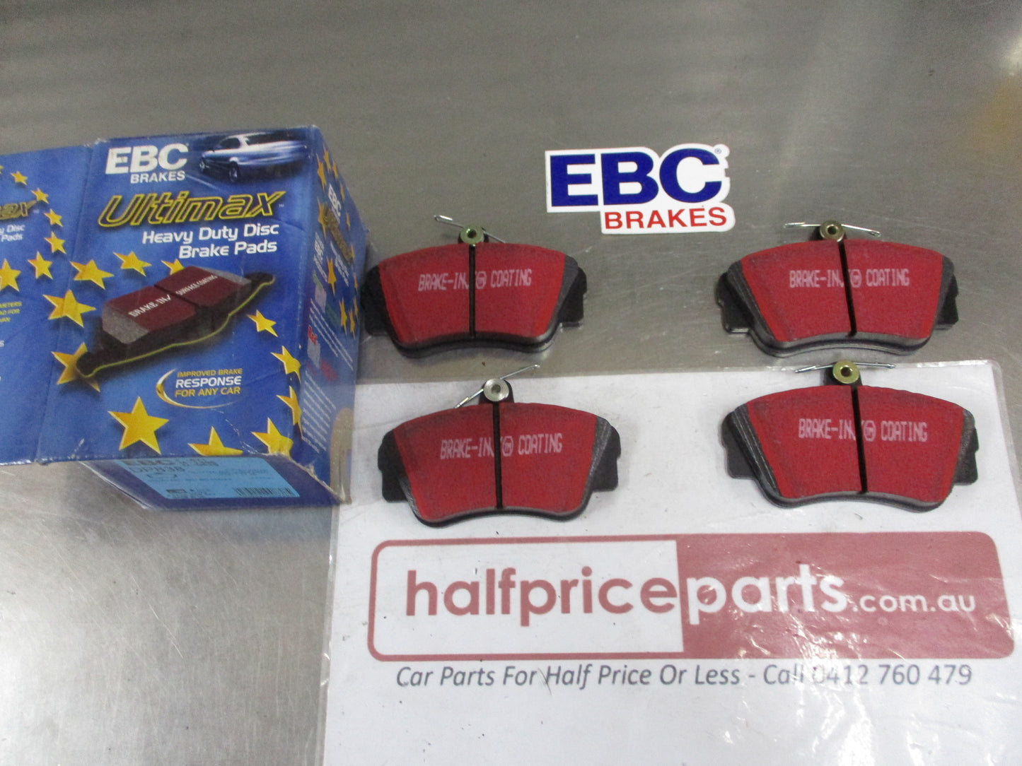 EBC Front Disc Brake Pad Set Suits Volvo 440-460-480 New Part