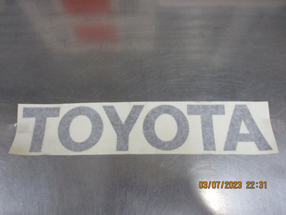 Toyota Hilux Genuine Alloy Tray Decal New Part