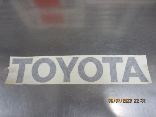 Toyota Hilux Genuine Alloy Tray Decal New Part