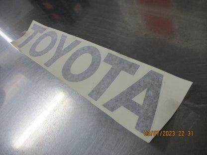 Toyota Hilux Genuine Alloy Tray Decal New Part
