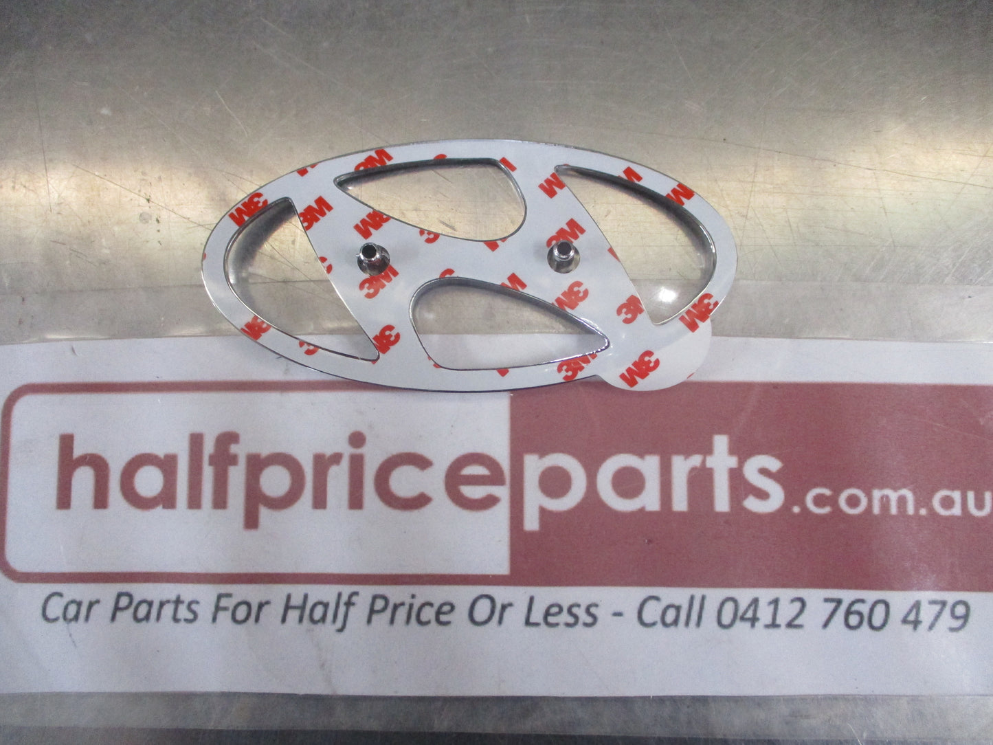 Hyundai Accent Sedan Genuine Rear Chrome Boot Lid Emblem New Part