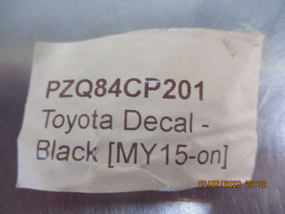 Toyota Hilux Genuine Alloy Tray Decal New Part
