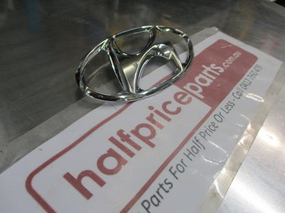 Hyundai Elantra/Tucson/Genesis/Santa Fe/Sonata Genuine Chrome Rear Boot Emblem New Part