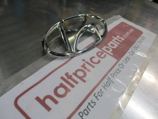 Hyundai Elantra/Tucson/Genesis/Santa Fe/Sonata Genuine Chrome Rear Boot Emblem New Part