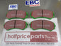 EBC Greenstuff Front Disc Brake Pad Set Suits Mitsubishi Pajero-Grandis New Part