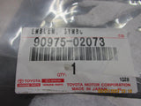 Toyota Kluger Genuine Chrome Rear Door Emblem New Part