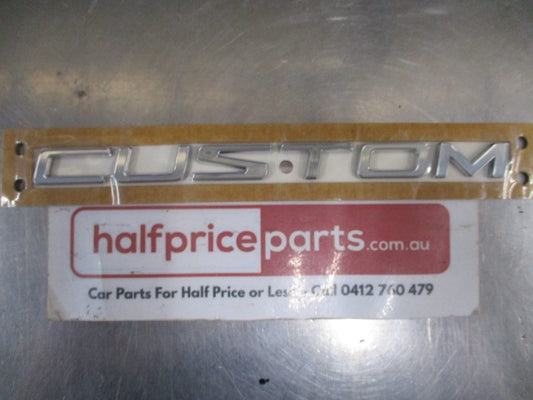 Ford Transit V363 Genuine Rear Chrome Tail Gate Emblem - New Part