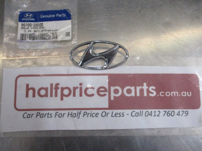 Hyundai Elantra/Accent/Sonata/Tiburon/Tucson Genuine Chrome Front Grille Emblem New Part