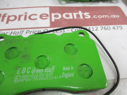 EBC Greenstuff Front Disc Brake Pad Set Suits Peugeot 607 New Part