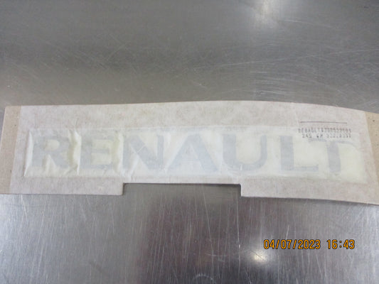 Renault Trafic/Kangoo/Master Genuine Tail Gate Emblem New Part