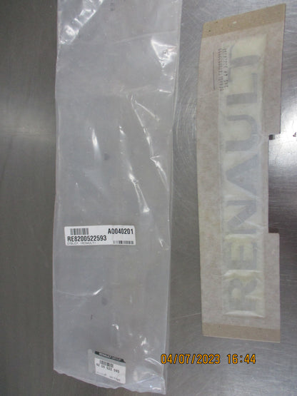 Renault Trafic/Kangoo/Master Genuine Tail Gate Emblem New Part