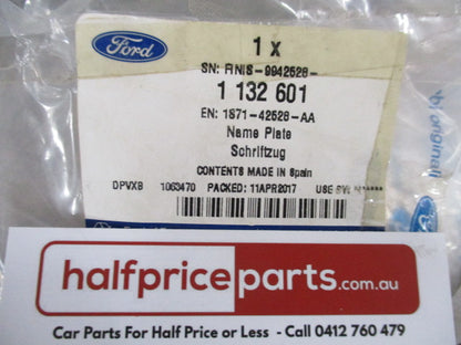 Ford Mondeo MA/MB/MC Genuine Mondeo Badge - New Part