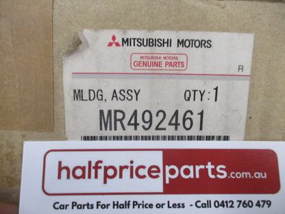 Mitsubishi Pajero Genuine Left Hand Rear Drip Moulding New Part