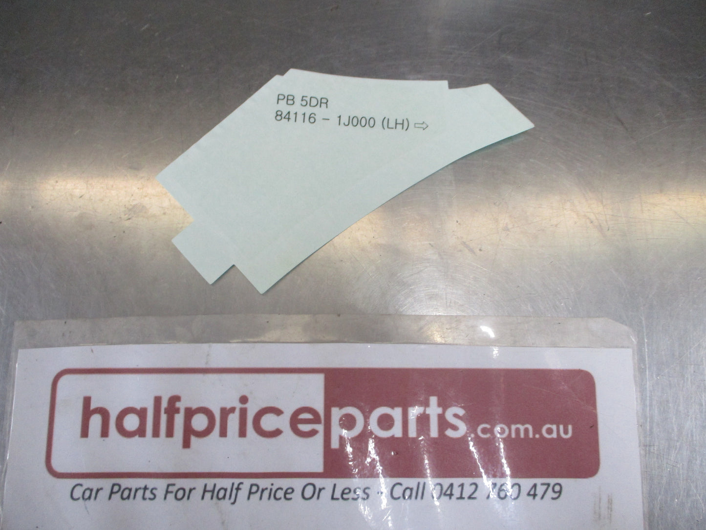Hyundai i20 Genuine Left (Passenger) Rear Dog Leg Stone Protection Film New Part