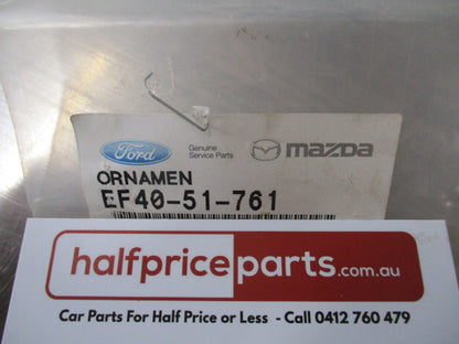 Ford Escape-Mazda Tribute Genuine Rear Tail Gate Emblem (LIMTITED) - New Part