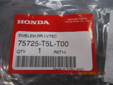 Honda Civic/Jazz/HR-V Genuine Rear Boot Emblem New Part