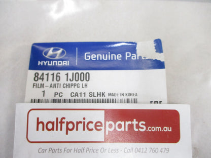 Hyundai i20 Genuine Left (Passenger) Rear Dog Leg Stone Protection Film New Part