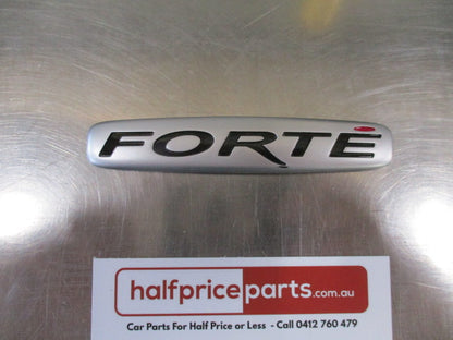 Ford BA/BF Falcon Genuine Chrome Forte Badge - New Part