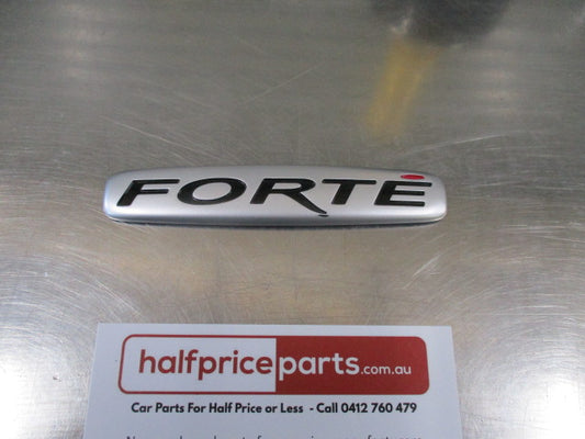 Ford BA/BF Falcon Genuine Chrome Forte Badge - New Part