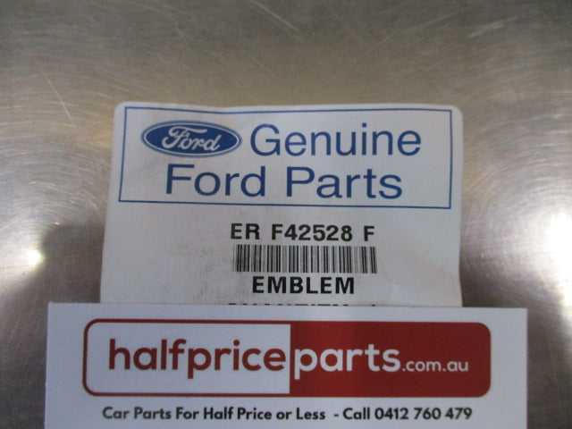 Ford BA/BF Falcon Genuine Chrome Forte Badge - New Part