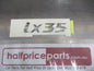 Hyundai iX35 Genuine Rear Chrome Hatch Lid Emblem New Part