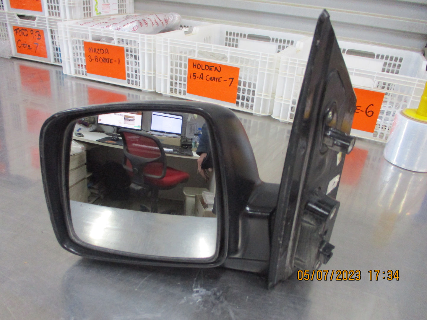 Hyundai Iload/I-Max Genuine Passenger Side Outer Mirror Used Part