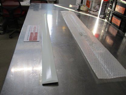 Mitsubishi Pajero Genuine Right Hand Front Door Protection Moulding (Factory White) New Part