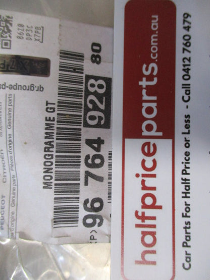 Peugeot 508 MK2 W23 Genuine Front Grille Chrome GT Emblem New Part