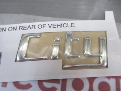 Hyundai Tucson City Genuine Rear Chrome Tail Gate Emblem New Part
