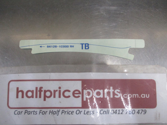 Hyundai Getz Genuine Right (Driver) Rear Dog Leg Stone Guard New Part