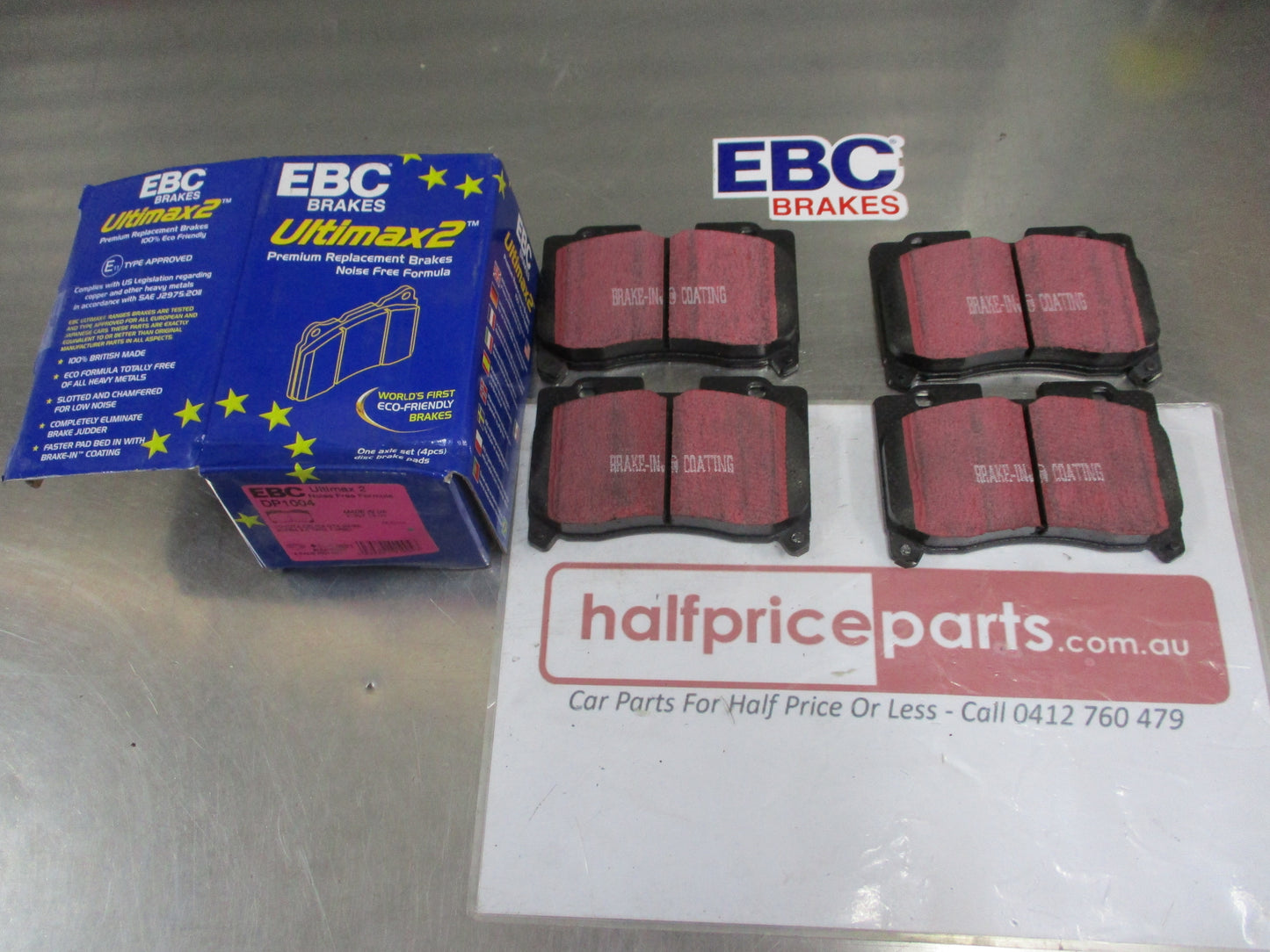 EBC Front Disc Brake Pad Set Suits Toyota Celicia GT4/Supra 3.0Ltr Twin Turbo New Part