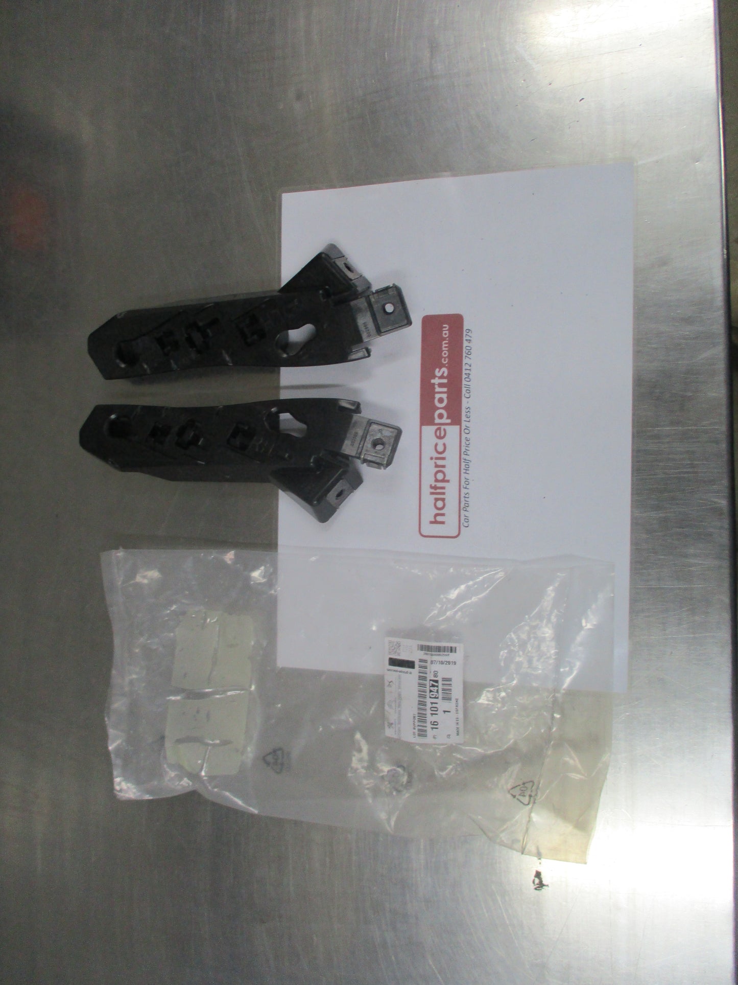 Citroen C4 Picasso Genuine Front Bumper Brackets Pair New Part