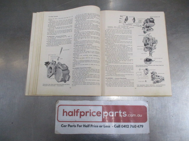 Scientific Publications Ford Escort Workshop Manual No.81 Used