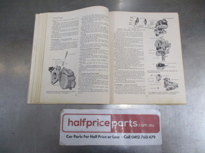 Scientific Publications Ford Escort Workshop Manual No.81 Used