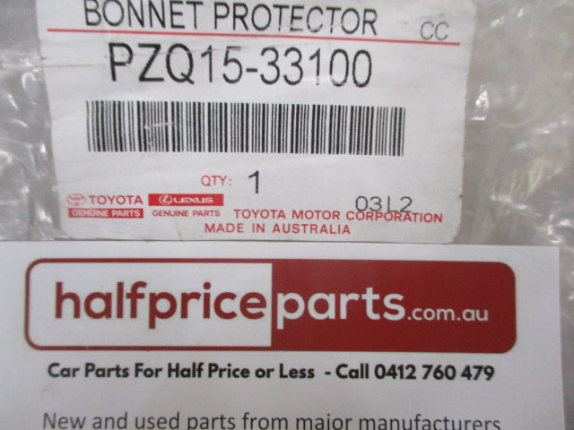 Toyota Camry ASV50 Genuine Clear Bonnet Protector Kit New Part
